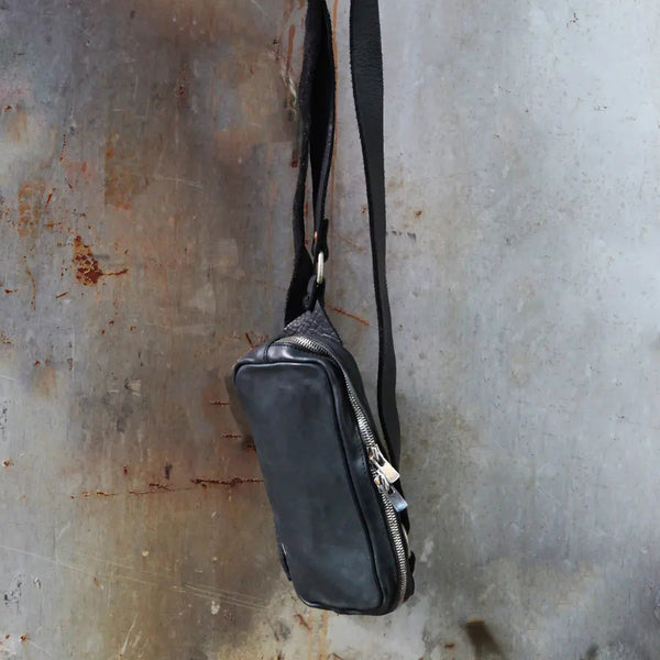 Guidi BV04 Belt Bag & Shoulder Bag Large Black UNI
